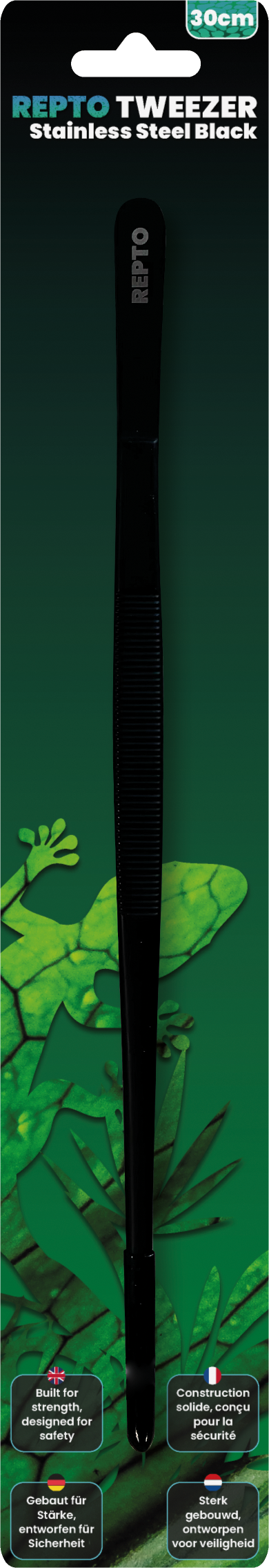 REPTO TWEEZER ZWART 15 - 45 CM