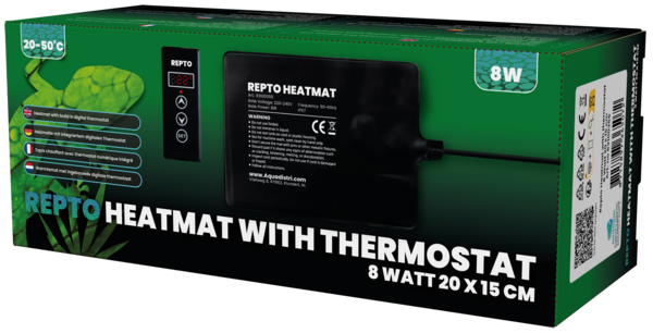 REPTO HEAT MAT MET THERMOSTAAT
