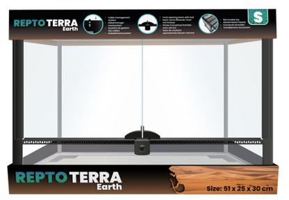 REPTO TERRA EARTH TERRARIUM DIVERSE AFMETINGEN