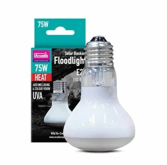 ARCADIA SOLAR BASKING FLOODLIGHT 50/75/100W