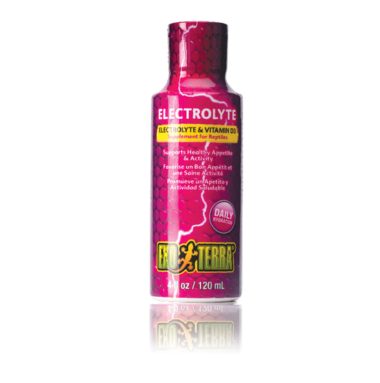 Exo Terra Electrolyte + Vitamine D3 – 120 ml