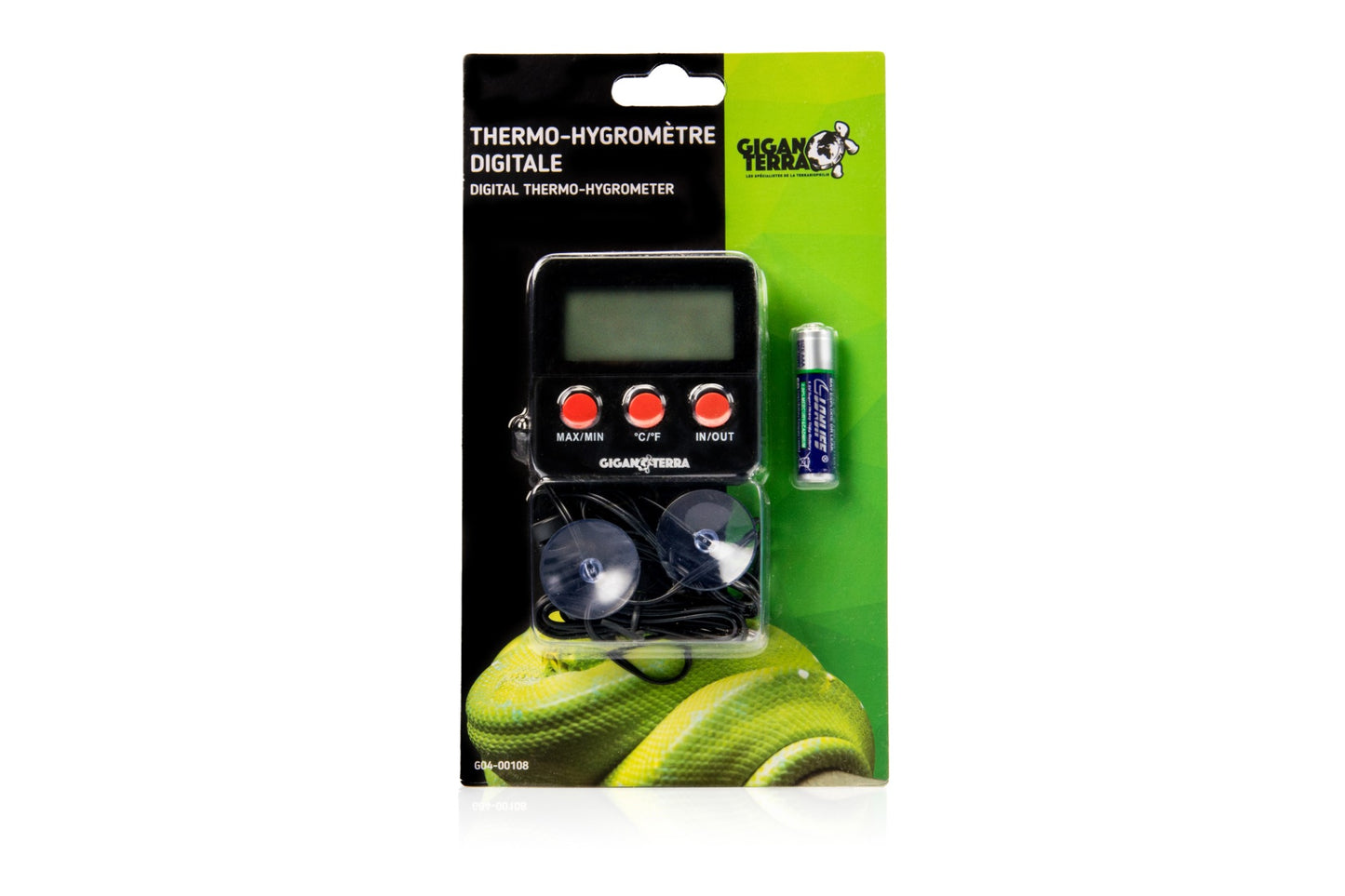 GIGANTERRA DIGITALE THERMO- & HYGROMETER