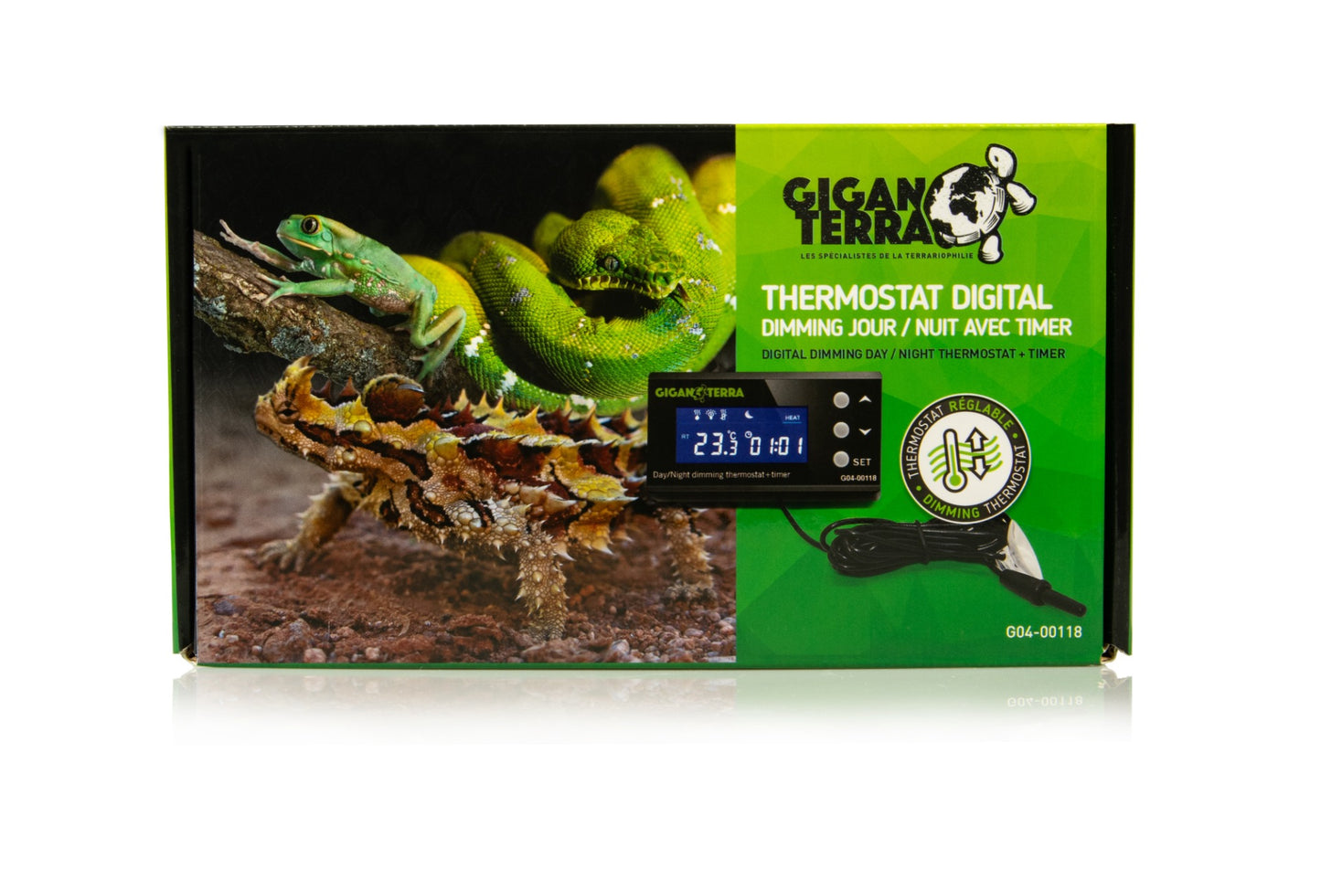 GIGANTERRA DIGITALE DIMMENDE DAG/NACHT THERMOSTAAT
