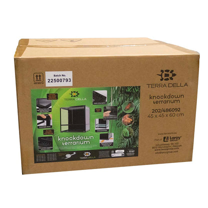 Terra Della Knockdown Terrarium – Zwart