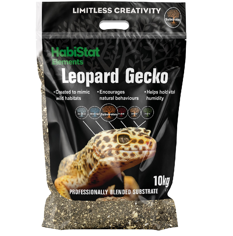 HABISTAT LUIPAARDGEKKO SUBSTRAAT 10KG