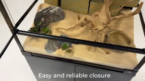 Terra Della Knockdown Terrarium – Zwart